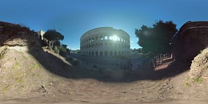 360 VR The Colosseum in Rome attracting tourists, Italy 360º Video | 360Cities