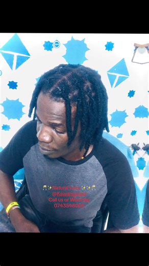 Natural Locs Styles for Short Dreadlocks