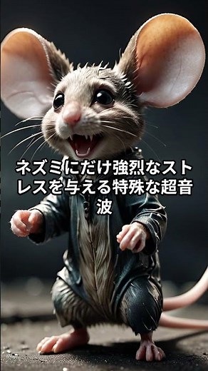ネズミ撃退ASMR｜高周波×捕食者音で徹底追放【聴覚特化・連続再生】