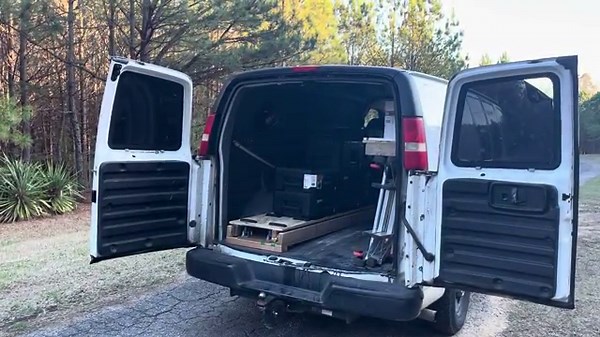 Toughbuilt Stacktech low voltage contractor van tour