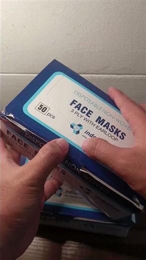 Indoplas Disposable Face Mask 3-Ply #shopee #facemask #virus #mask ‪@ShopeePhilippines‬ #health