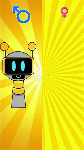 Sprunki #284 🤖✨ Robot Glow Up | Gender Swap Animation #shorts #sprunki
