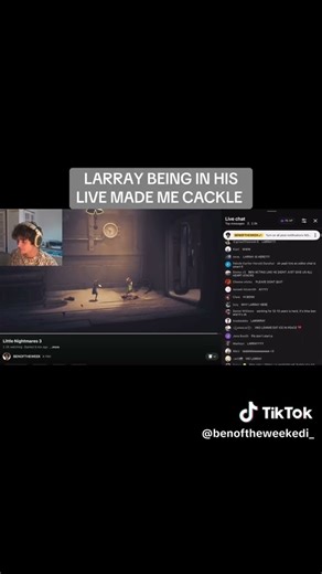 TIKTOK: Larray Watches & Donates to BenOfTheWeek’s YouTube Live