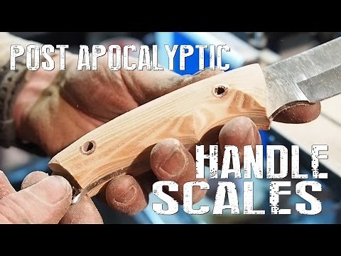 How To Make Handle Scales For A Knife - The Easy Way