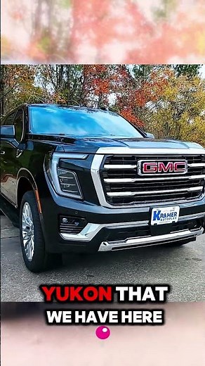 2025 GMC Yukon Elevation - A Bold, Modern & Rugged Full-Size SUV!