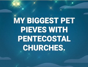 1. When the baptism in the Holy Spirit is the best kept secret there. 2. That you can attend for years and never hear a Sunday sermon on what the Baptism in the Holy Spirit is. 3. That you can be a member for years and never hear anyone speak in tongues or its so rare its a novelty and a curiosity. 4. There is never an altar call given explicitly to receive the Baptism in the Holy Spirit with the evidence of speaking in tongues. If it's ever done, it's done behind closed doors. 5. Where only abo