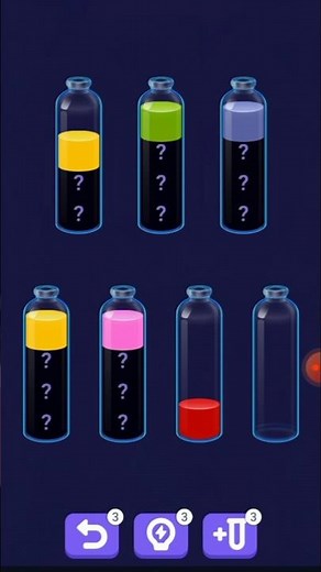 Water Sort Puzzle Insane Level – Perfect Solution!