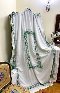 Vintage Assisi Embroidered Tablecloth, Italian Folk Needlework, Birds & Fountain Motif, Hand-embroidered Linen, 1980s - Etsy