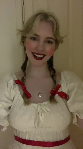 Annabelle Halloween Makeup Tutorial