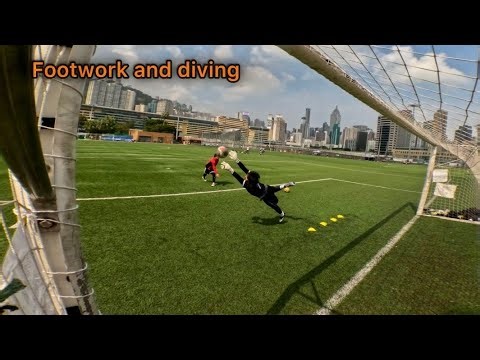 Goalkeeper Training | Handling, Footwork, Diving & Shot Stopping