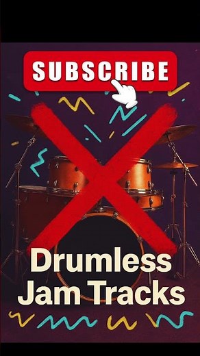 🔥 Drumless Backing Track — Play Your Best Groove! #drumless #jamtrack #drums #backingtrack