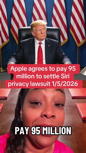 #Apple agrees to pay 95 million to settle Siri privacy lawsuit #Siri spying on customers #fyp