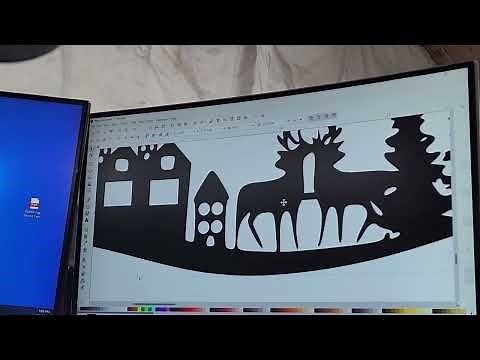 How to create a dxf file using Inkscape. Myplasm on my STVCNC table. Please Subscribe