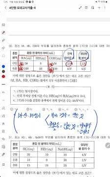 High School 2 Chemistry 1 | Acids and Bases - Neutralization Reaction Problem Solving (2) (Hugok ...