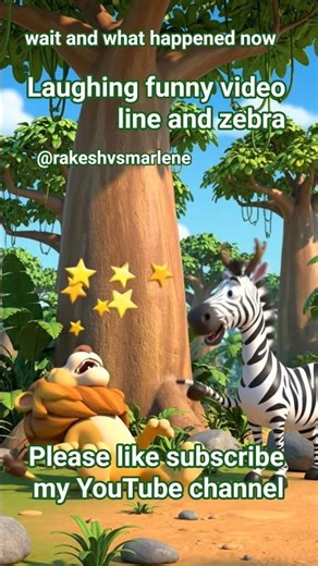 🔥 “Wait For It… Zebra Hits The Lion 😂 Funniest Jungle Moment Ever! #shorts”