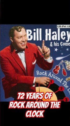 On May 20th, 1954, Bill Haley and His Comets released the song, "Rock Around the Clock". #billhaley