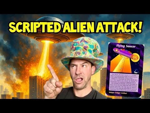 Is a Scripted Alien Attack Coming Soon?