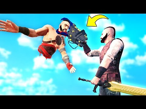 I Crushed my Enemies Heads with the Deadliest Mechanical Crusher in Blades and Sorcery VR Mods