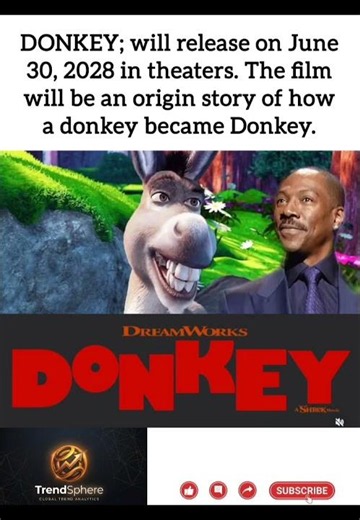 Long before the swamp, there was a story waiting to be told. 🤫🧇 #DonkeyMovie #Shrek #shorts
