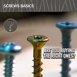 Basic Screws Knowledge for Beginners!🧰 | Woodworking for Mere Mortals