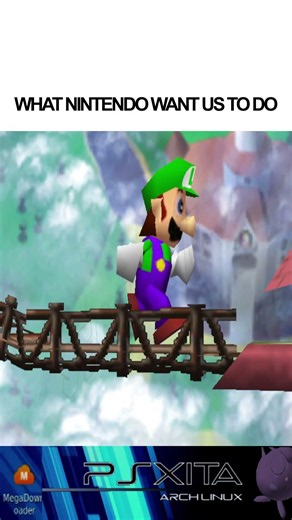 what nintendo wants us to do vs what we actually do2 #shorts