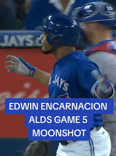 Edwin Encarnacion ALDS Game 5 Moonshot Highlights