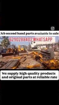 Jcb second hand parts market/Jcb parts available for sell