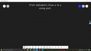 akarshlec49print_alphabets_from_a_to_z_using_ascii