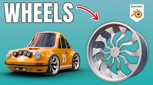 The Easiest Way to Model a Car Wheel in Blender: Hard Surface Techniques | BlenderNation Bazaar