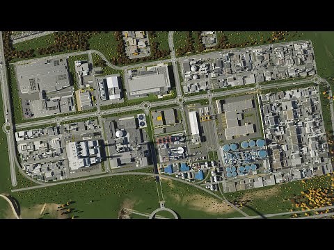 Realistic Industry with All Signature Factories - Cities: Skylines 2