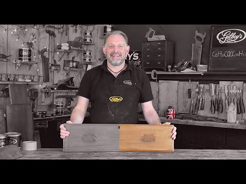 How To Restore Sun Faded Antique Furniture with Beeswax Polish