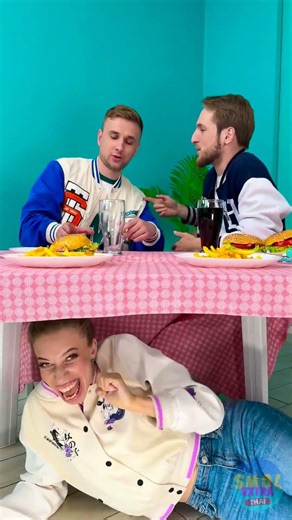 Under table prank was high-key HILARIOUS! 😂🎉 #pranks