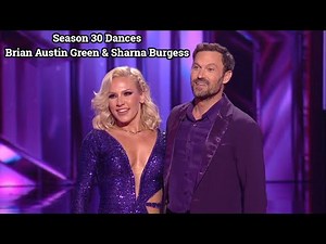 Season 30 Dances Brain Austin Green & Sharna Burgess