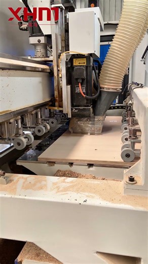 Have you ever seen a Fully Automatic T90 Equipment？ #cnc #woodwork #woodworkingmachinery