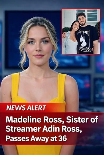 Adin Ross' Sister Madeline Dies at 36