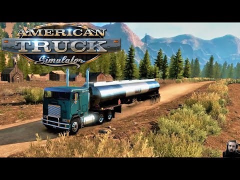 Extreme Dangerous Mountain Roads + Frelightliner FLB - American Truck Simulator 1.57