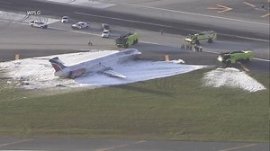 Investigation underway into jet's fiery crash landing in Miami