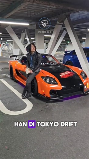 Fakta Tersembunyi Mazda RX-7 Han: Bukan Mobil Film Biasa! 🧡🕵️‍♂️ #automobile #otomotif