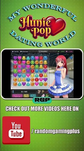 AUDREY DATING SAMPLE GAMEPLAY | HUNIEPOP #shorts