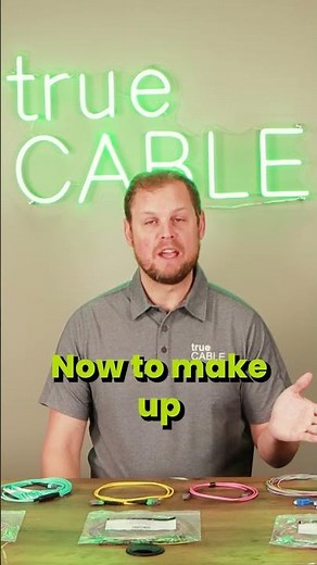 The 12 Primary Fiber Optic Cable Colors! #shorts