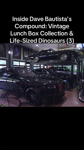 Inside Dave Bautista's Compound: Vintage Lunch Box Collection & Life-Sized Dinosaurs