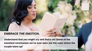 3.9K views · 38 reactions | Because writing your vows is anything but simple. | Style Me Pretty | Facebook