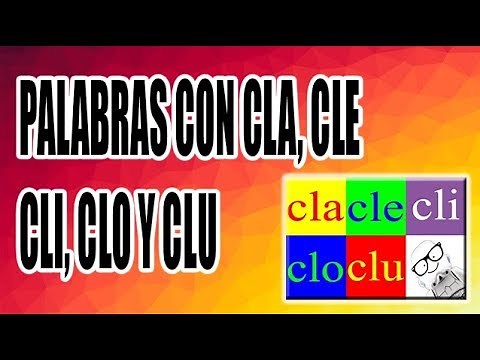WORDS WITH CLA, CLE, CLI, CLO, AND CLU - WILSON TEACHES YOU