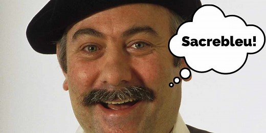 "Sacrebleu" or "Sacre Bleu"? The Cliché French Insult