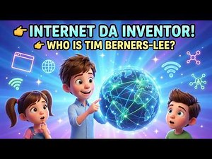 Who Invented the Internet? | Tim Berners-Lee Story for Kids | World Wide Web Explained