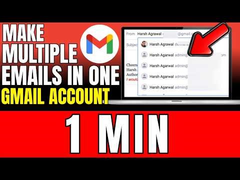 How To Make Multiple Emails In One Gmail Account (2026)