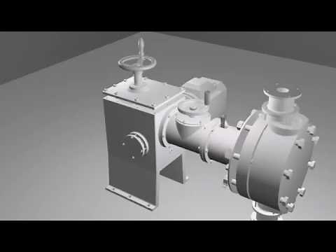 Diaphragm metering pump - Animation in Blender