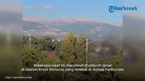 Hizbullah Balas Dendam Besar-besaran! Kiryat Shmona Hangus Dihajar Puluhan Roket, Israel Kelabakan