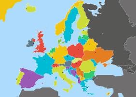 Mapa Interactivo - Político Europa