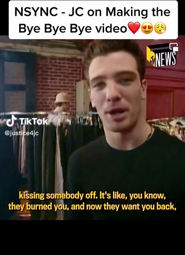 JC Chasez Making N'SYNC Bye Bye Bye Music Video